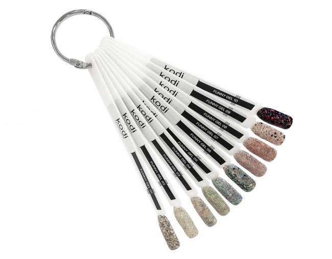 Funny Gel Shades Palette (10 Tips)